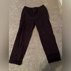 Banana republic maroon slim fit authentic chino pants size 8